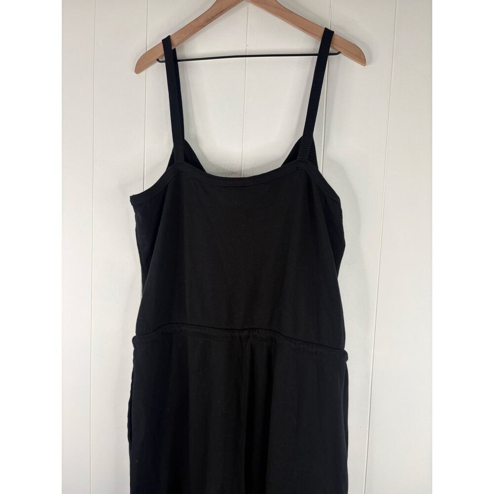 Universal Thread Black Wide-Leg Spaghetti Strap Jumpsuit - Picture 8 of 9